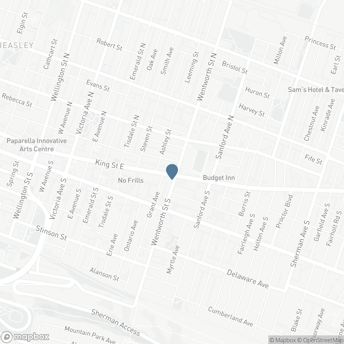 663 KING Street E, Hamilton, Ontario L8N 1E5